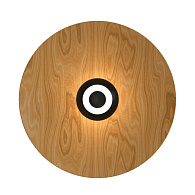 Бра 13*30*30 см, LED, 9W, 4000К, Favourite Rueda 4290-1W черный