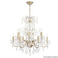 Светильник 80 см, Crystal Lux ODELIS SP12 GOLD, золото