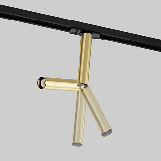 Трековый светильник 3*8,15*32,5 см, LED 6W 3000K Maytoni Technical Focus T TR142-1-6W3K-BS латунь