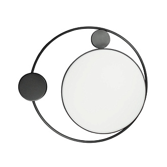 Светильник 50 см, 1*LED*36W, 4000К Loft It 10062 Mike, Черный