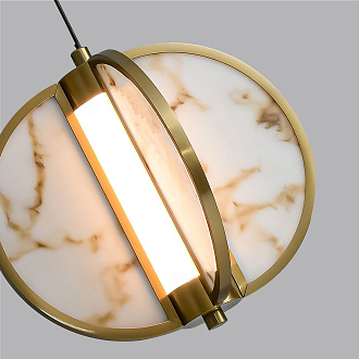 Подвесной светильник 1*LED*12W, 3000К, 947lm Odeon Light Toscana 5447/12L, бронзовый