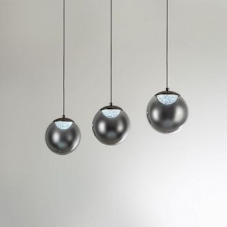 Светильник 70** см, LED*17W, 3000-6000K, Modelux  ML.2338.3L BK, Чёрный
