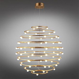 Подвесная люстра 90*120-350 см 50W, 3000K, Aployt Banzhamin APL.851.03.50, бронзовый