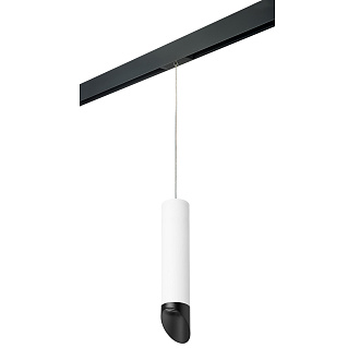 Комплект со светильником Rullo для трека PRO 6*16,9 см, 1*GU10*7W, Черный Lightstar Rullo PRORP49637
