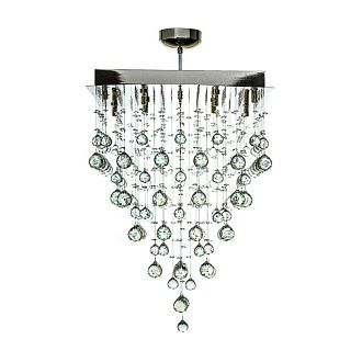 Люстра потолочная *50*66 см, 8*G9*40W, Arti Lampadari Flusso Nickel Flusso H 1.4.50.515 N, Матовый никель