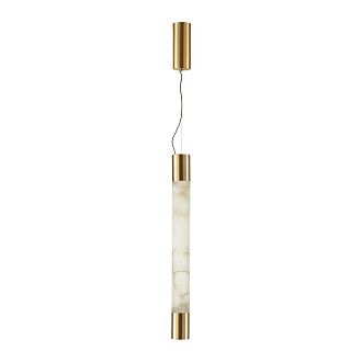 Подвесной светильник 60*200 см, 1 LED*21W, 3000 К, Odeon Light Marbella, латунь 6687/15L