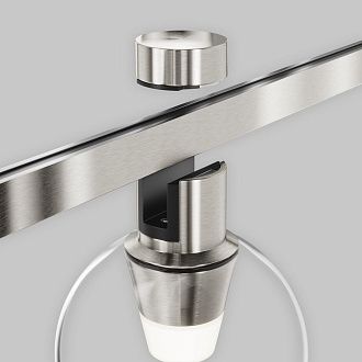 Трековый светильник  TR148-1-3W4K-PT **-11,5 см, *LED*3W, 4000K, Maytoni technical FLARITY TR148-1-3W4K-PT, Платина