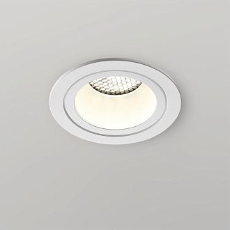 Светильник встраиваемый 9*9*5 см, вр 8,5 см, 1*GU10*50W, Novotech Morus 370999, белый