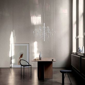 Подвесной светильник 80 см, Loft IT Gino 10196/800 White, белый