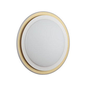 Cветильник 51*7 см, LED 72W, 3000-6000 К, IP43, белый/золотистый, пластик Sonex Setta, 7630/EL