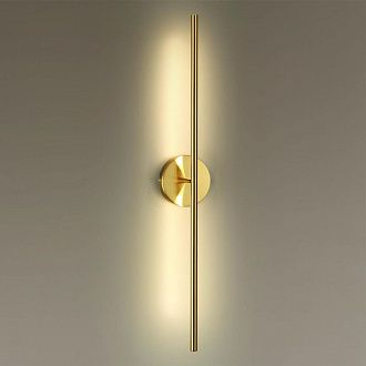 Бра 76 см, 10W, 3000K Odeon Light Fuerte 4324/12WL, античная бронза