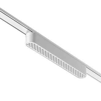 Трековый светильник для низковольтного шинопровода 22,2*2,5* см, LED 12W*3000 К, Novotech Shino Smal, белый, 359247
