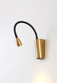 Бра 4**12-55 см, 1*LED*3W, 3000K, Crystal Lux Movi CLT 213W BS, Латунь