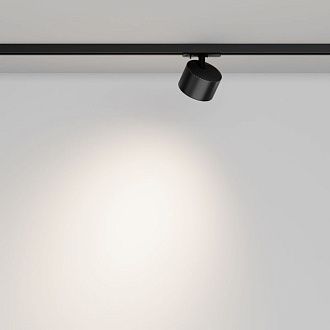 Трековый однофазный светильник 8 см, Maytoni Glare TR225-1-GX53-B, черный