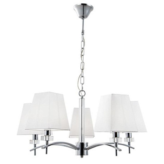 Подвесная люстра 60 см, Arte Lamp KENSINGTON A4098LM-5CC, хром