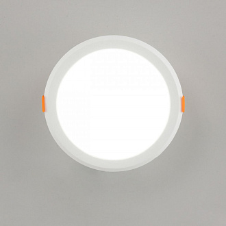 Встраиваемый светильник 14 см, 12W, 4000K Citilux Кинто  CLD5112N белый