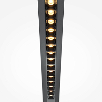 Подвесной светильник 120*4*314 см, LED, 40W, 3000К, Maytoni Motion MOD276PL-L40B3K черный