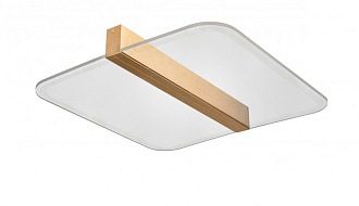 Потолочный светильник 52*52*7 см, 1*LED золото Vele Luce Futuro VL7224L21