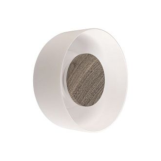 Настенный светильник 17 см, 6W, 3000K, LOFT IT Totem 10466W Milky white wood, дерево