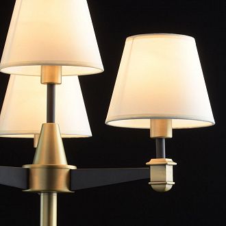Настольная лампа MW-LIGHT ДельРей, бронза/черный, 700033604