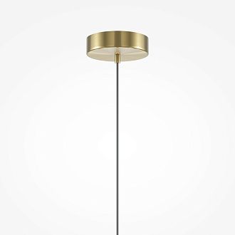 Подвесной светильник 12*54-344 см, *LED*12W, 3000K, Maytoni Brosche MOD362PL-L10BG3K, Латунь
