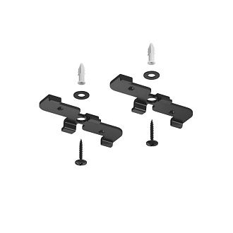 Крепеж 4,5*2,3 см, Denkirs SMART SLIM BASE | СМАРТ СЛИМ БЕЙС TR2414-BK, черный