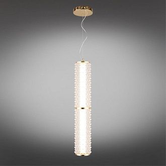 Подвесной светильник 15*105-210 см, 1*LED, 29W, 3000K, Aployt Ozann APL.331.06.29, золотой