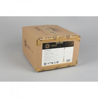Подвесной светильник 15*50-150 см, E27, 40W, Aployt Shantal APL.766.06.01, бронзовый