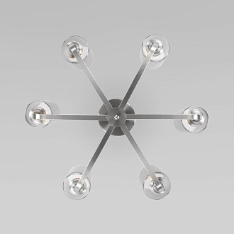 Потолочный светильник Eurosvet Defi 60138/6 сатин-никель