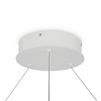 Подвесной светильник 120*120*127,5 см, LED, 80W, 3000К-4000К, Maytoni Rim MOD058PL-L65WK белый