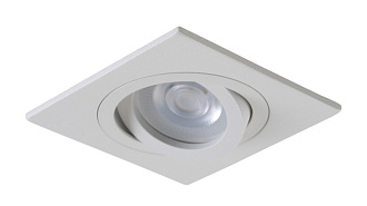 Светильник встроенный 9*9 см, Crystal Lux CLT 002C1 WH Белый