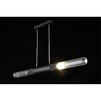 Линейный светильник 95*6,5*30-130 см, 2*GU10, 9W, Aployt Brynia APL.307.03.02, бронзовый