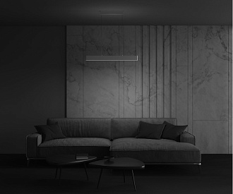 Светильник LED 91 см, 23W, 3000K Maytoni Step P010PL-L23W, белый