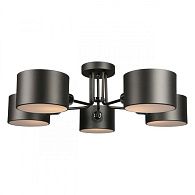 Люстра 70*32 см, 5*E27, 40W, Omnilux Omnilux 545 OML-54507-05, коричневый