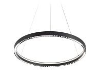 Светильник подвесной 60*3,5*60 см, LED 35W, 3000К, черный Ambrella Comfort LineTech FL5852