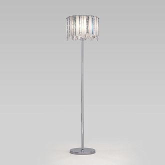 Торшер 149см, Eurosvet 4690389217975, хром