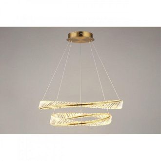 Каскадная люстра 80*50-130 см 65W, 3000K, Aployt Olimp APL.045.03.65, бронзовый