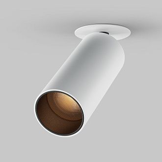 Спот 5,2*5,2*15,8 см, LED, 12W, 3000К, Maytoni Technical FOCUS LED C053CL-L12W2.7K-W-W белый, вр 5,5 см