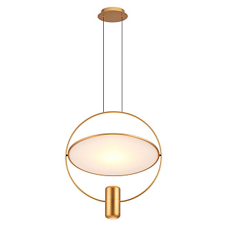 Подвесной светильник 45 2*LED GU10*7W 3000K Odeon Light ORBIT 7028/2L золотой