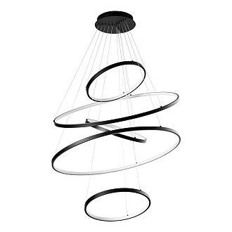 Подвесной светильник 3*80 см, 1*LED, 137W, 4000K Arte Lamp Arcane A2974SP-137BK, Черный
