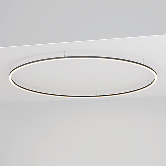 Радиусный профиль Maytoni Led strip ALM-3535R-B-D-45°-3M, черный