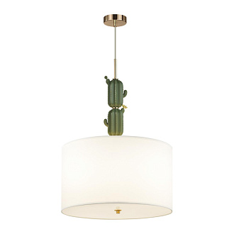 Люстра  45*45*64-215 см, 3*E27*3*60W Odeon Light Cactus 5425/3 золотой