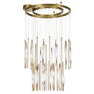 Светильник 76 см, 150W, 3500K, Odeon Light 5468/150L, латунь