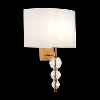 Бра 28 см,  EVOLUCE RAMER SLE105711-01 Латунь, Прозрачный
