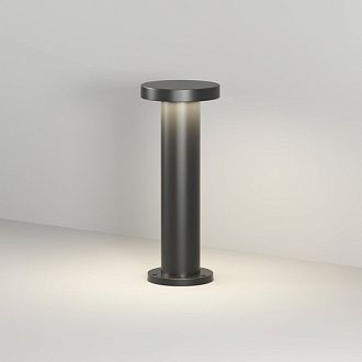 Садово-парковый светильник *16*40- см, *LED*15W, 3000K, Denkirs DRAMEN DK9704-BK, черный алюминий