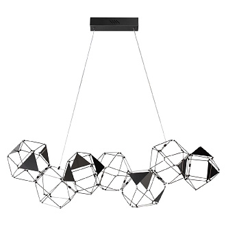 Светильник 95 см, 32W, 4000K, Odeon Light Trellis 5087/32L, хром черный
