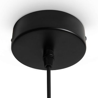 Подвесной светильник 17,5*17,5*258 см, LED, 8W, 3000К, Freya Swim FR6187PL-L9SM1 черный