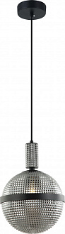 Подвесной светильник Stilfort Rope 2092/06/01P, диаметр 25 см, черный