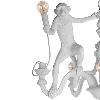 Подвесной светильник 80*100 см, 5*E27 LOFT IT Monkey 10314 White белый