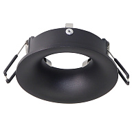 Точечный светильник 9*3,3 см, 1 GU10*35W, К, Arte Lamp Corno A2863PL-1BK, Черный, вр 7,5 см